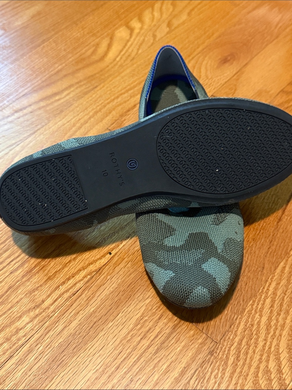 Rothy’s Olive Camo Loafers - Size 10 - Picture 5 of 5